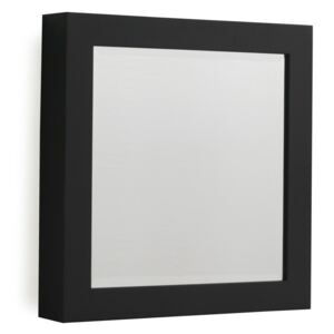 Oglindă de perete Geese Thick, 40 x 40 cm, negru