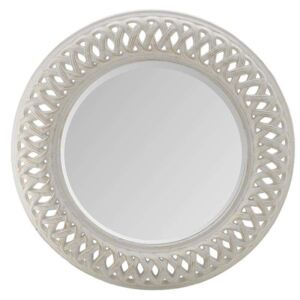 Oglindă decorativă Roto White