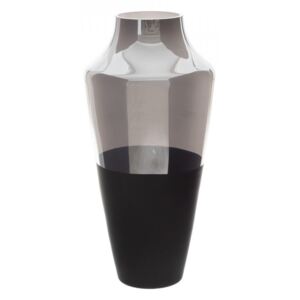 Vaza neagra/gri din sticla 50 cm Vandy Ixia