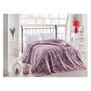 Cuvertură subțire pentru pat Samyel, 200 x 235 cm, violet