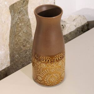 Vaza Porto din ceramica maro 29 cm