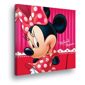 Tablou - Disney Minnie Mouse in Red III 40x40 cm