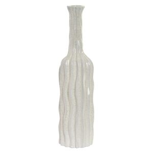 Vaza Lines din ceramica alba 42 cm