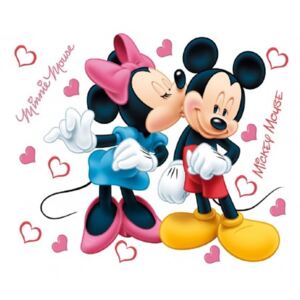 Sticker perete Minnie si Mickey Mouse