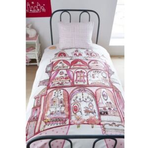 Lenjerie de pat fetite Palatul roz