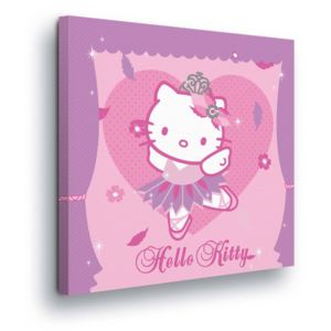 Tablou - Purple Dancer Hello Kitty 80x80 cm
