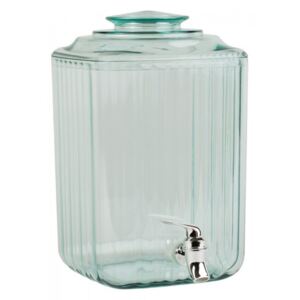 Borcan din sticla acrilica 7.5 litri cu robinet transparent