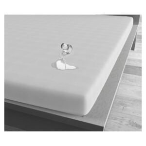 Cearșaf impermeabil Sleeptime, 140 x 200 cm, alb