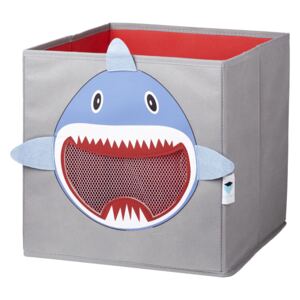 Cutie cu capac pentru depozitare gri - Shark
