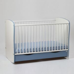 Bebe Design Clasic Confort 60x120 cm patut albastru deschis