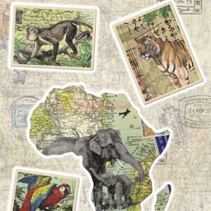 Sticker harta Komar 19003