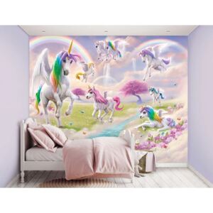 Walltastic Unicorns - fototapet pe perete 305x244 cm