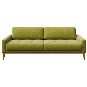 Canapea cu 3 locuri MESONICA Musso Tufted, verde
