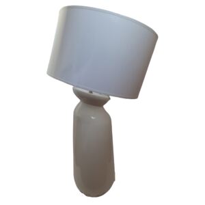 Lampa HERITAGE, ceramica, alba, 42x16.5 cm