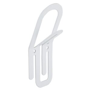 Agatator haine tip clip, alb, 150 x 25 x 200 mm