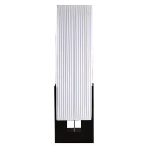 Lampadar negru/alb din metal si plastic cu 2 becuri 120 cm Liana Invicta Interior