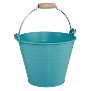 Ghiveci Butlers Zinc Bucket, 8 l, albastru