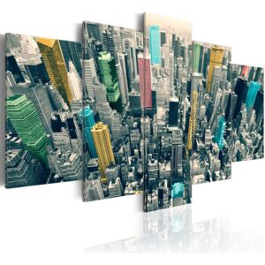 Tablou - Newyorské barvy 200x100 cm