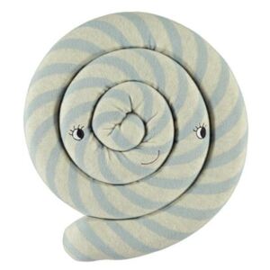 Pernă din bumbac organic pentru copii OYOY Lollipop, ⌀ 30 cm, albastru