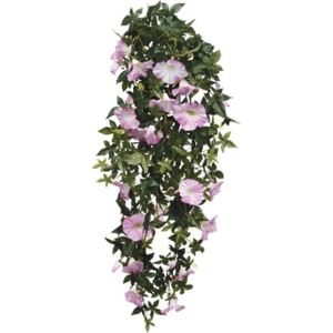 Floare artificiala, petunie curgatoare, 80 cm, roz