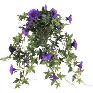 Floare artificiala, petunie curgatoare, violet