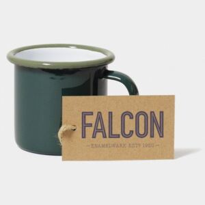 Ceașcă smălțuită pentru espresso Falcon Enamelware, 160 ml, verde închis