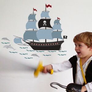 Autocolant Art For Kids Pirate Ship