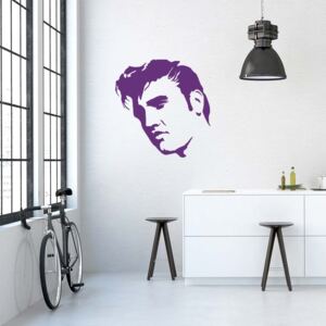 Elvis - autocolant de perete Mov 50 x 50 cm
