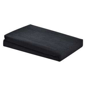 [neu.haus]® Jersey cearceaf impermeabil (90-100 x 200 cm) negru