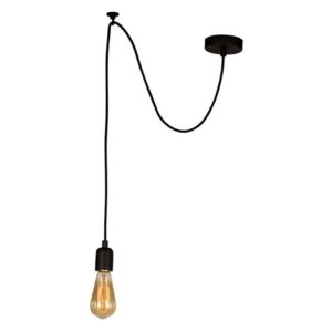 Lustră Wire Hanging Lamp Larro, negru