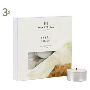 Set de 27 candele parfumate Fresh Linen