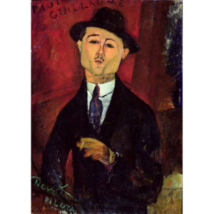 Paul Guillaume (1893-1934) Novo Pilota, 1915 Reproducere, Amedeo Modigliani
