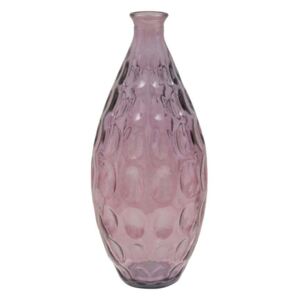 Vază decorativă Billy, 38x15,5x15,5 cm, sticla, roz