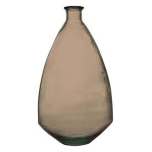 Vază decorativă Ade, 60x33x33 cm, sticla, gri