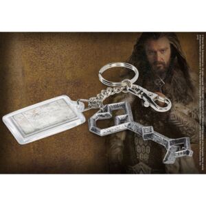 The Hobbit - Thorin’s Key + Map Of Middle Earth Breloc