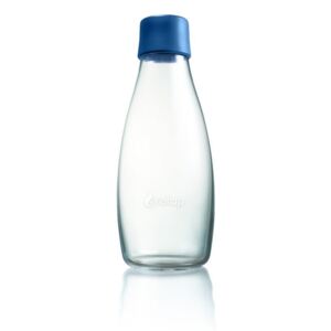 Sticlă cu garanție pe viață ReTap, 500 ml, albastru închis