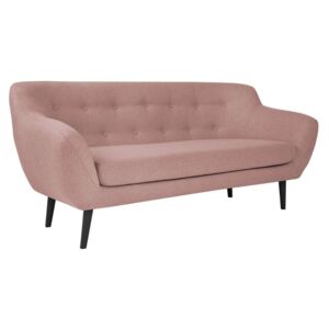 Canapea cu 3 locuri Mazzini Sofas Piemont, roz