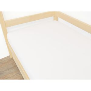 Lenjerie de pat MICROPLUSH cusut manual Dimensiune: 120 x 200 cm, Alegeți culoare: Alb