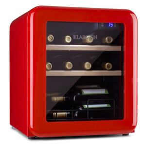 Klarstein Vinetage 12, frigider pentru băuturi, frigider, 46 litri, 4-22°C, retro-design