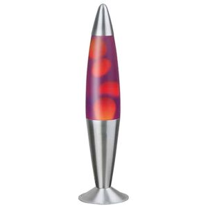 Lampa decorativa Rabalux Lollipop 2, 1xE14, argintiu-portocaliu-violet