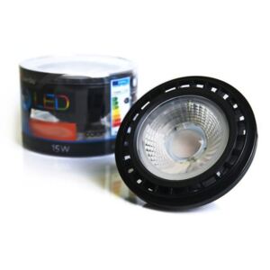 Bec LED ES111 dimabil negru Azzardo GU10 15W