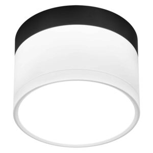Plafoniera LED Candellux , 9W, alb-negru