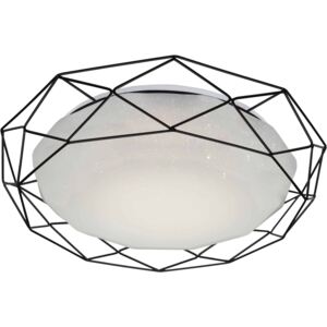 Plafoniera LED Candellux Sven, 24W, alb-negru