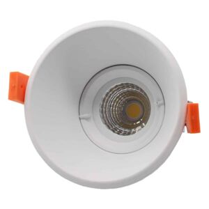 Spot fix LED incastrat Kelektron Essential, 7W, alb, rotund, IP20