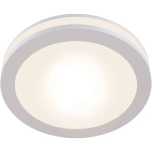 Spot fix LED incastrat Maytoni Phanton, 7W, alb, rotund, IP20