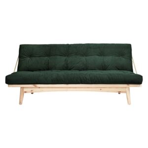 Canapea extensibilă Karup Design Folk Raw/Dark Green
