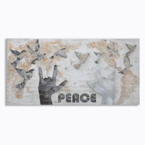 Tablou Mauro Ferretti Peace, 120 x 60 cm