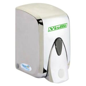 Dispenser gel dezinfectant sau sapun lichid, Vialli, capacitate 500 ml, 17x12,5x10,5 cm