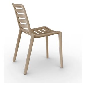 Set 2 scaune de grădină Resol Slatkat, maro nisipiu