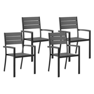 Set 4 scaune de grădină Monobeli Ciudad